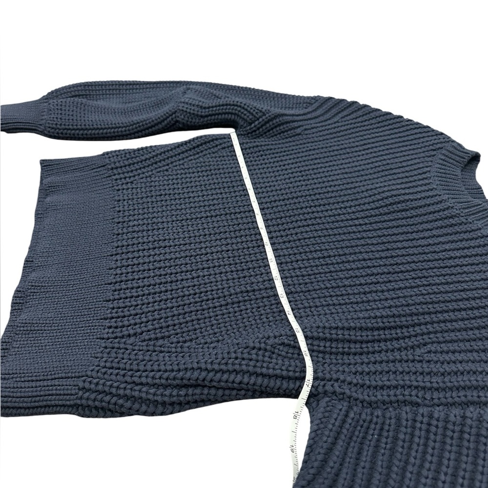 Banana Republic Chunky Knit Sweater Blue Size S NWT - Picture 5 of 9